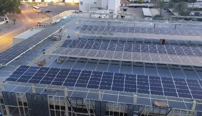 525.85 KWp Solar PV Grid Connected System for Oman Investment Authority (OIA) Building at Al Khuwair